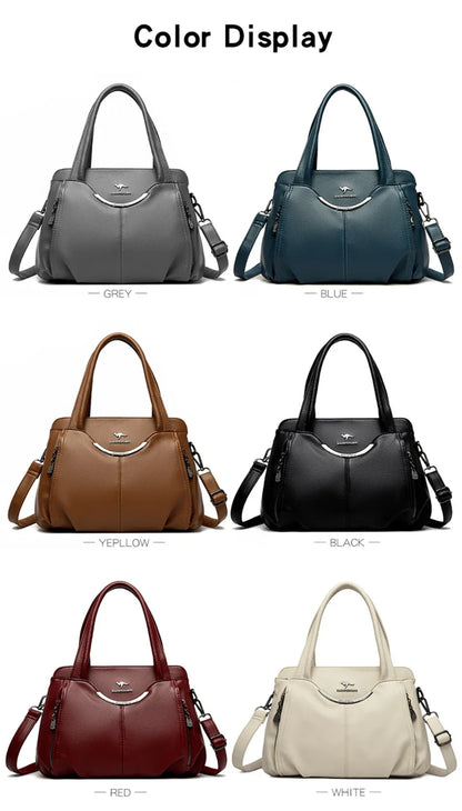 Luxury Handbags Women Bags designer Soft Leather Crossbody Bags For Women 2024 High Quality Shoulder Tote Handbags Sac A Main