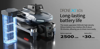 XIAOMI NEW XT606 GPS Drone 8K HD Professional dual camera 5G WIFI FPV Obstacle Avoidance Brushless RC Quadcopter Drone toy MIJIA
