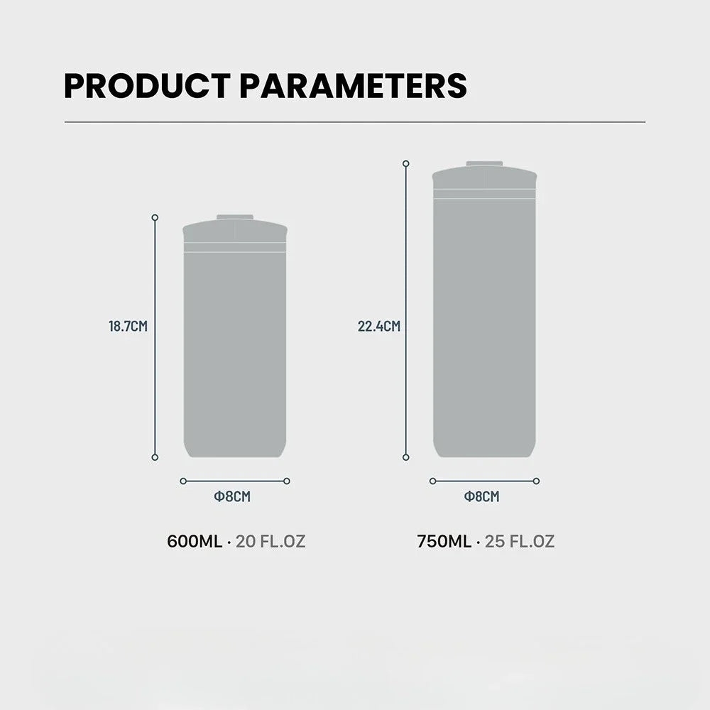 Tyeso French Press Thermoses Travel Mug 304 Stainless Steel Portable Cold Brew Coffee Maker Tea Infuser Double-Wall Insulated