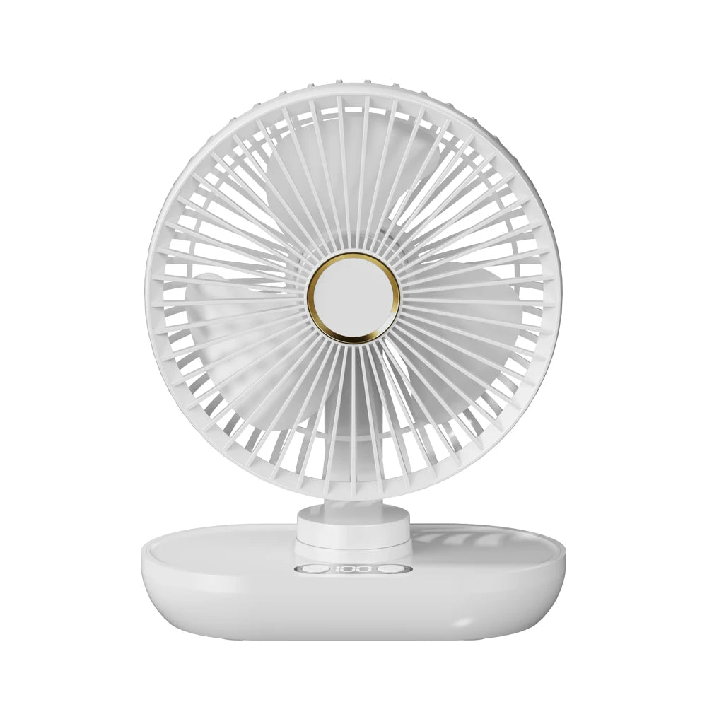 Rechargeable Fans Portable Desktop Fan Home Office Dormitory USB Mini Small Electric Fan Air Circulators High Wind Table Fan