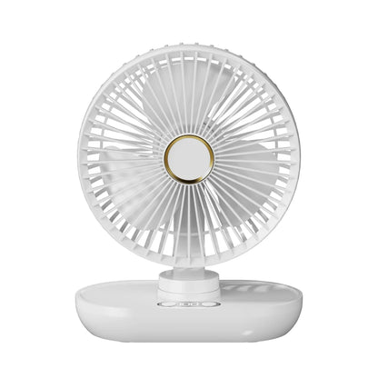 Rechargeable Fans Portable Desktop Fan Home Office Dormitory USB Mini Small Electric Fan Air Circulators High Wind Table Fan