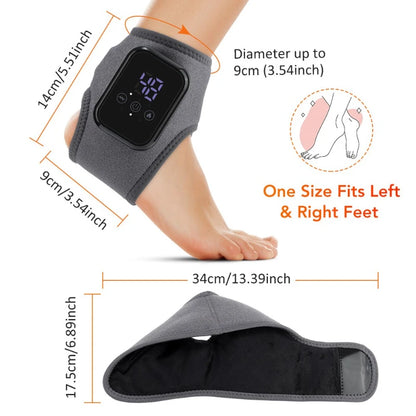 ChiJiaoDr Electric Heating Ankle Care Home Massager Foot Therapy Hot Compress Pain Relief Rehabilitation Protective Equipment