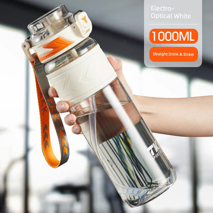 Sports Water Cup for Boys and Girls, Large Capacity, Summer Simple Design for Students, High Temperature Resistant Tritan Water Kettle