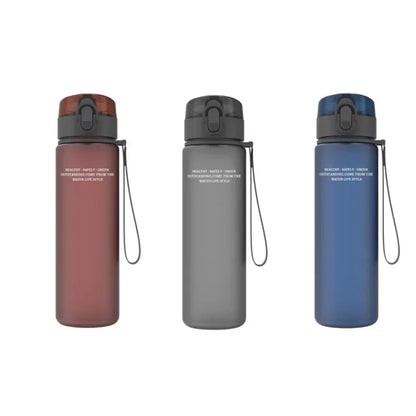 BPA Free Leak Proof Sports Water Bottle High Quality Tour Hiking Portable My Favorite Drink Bottles 560ML
