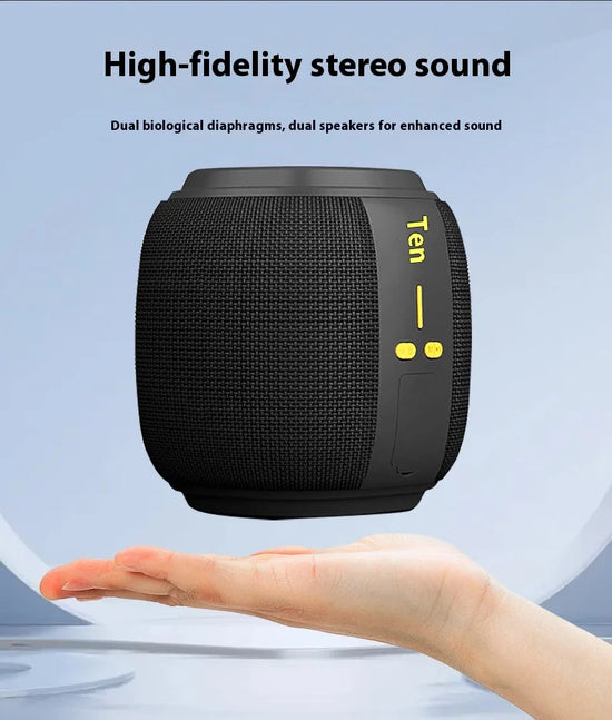 2025 New Bluetooth Speaker: Outdoor, Wireless, Portable, TF Card Slot, Bass Boost, Home Desktop Audio.