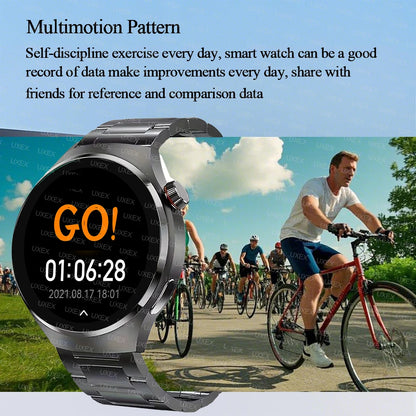 2025 Holiday Gift Smartwatches Masculinos 1.52” HD Wireless Call Health Tracker Custom Photo Watch 4 Women Motion Trajectory New