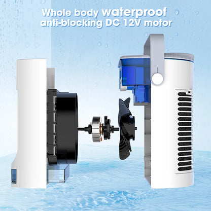 Mini Air Conditioner Air Cooler Fan Water Cooling Fan Air Conditioning Night Light Mobile Portable Air Conditioner Electric Fan