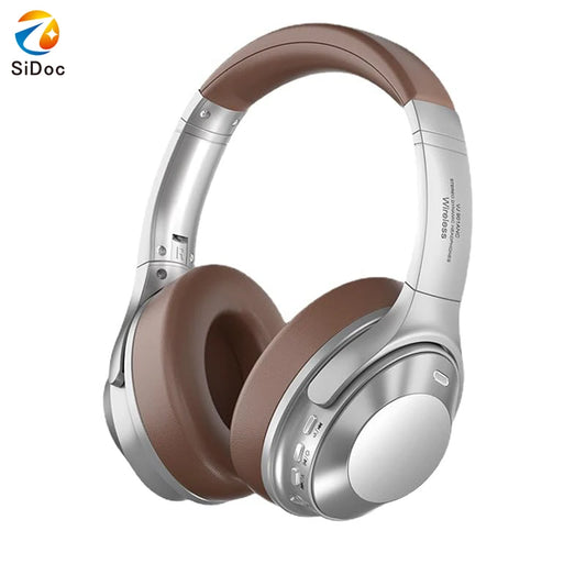 Wireless Headset Bluetooth 5.3 Retro Headphones HIFI Stereo Noise Canceling Earphone Long Standby Stylish Comfortable Headphones