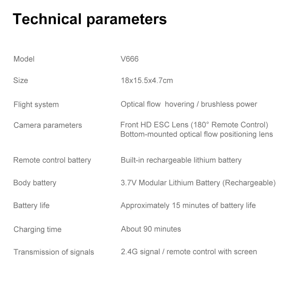 XIAOMI MIJIA V666 Drone 180° Dual Cameras WIFI Aerial photography drone upgraded Brushless Motor Intelligent Obstacle Avoidance
