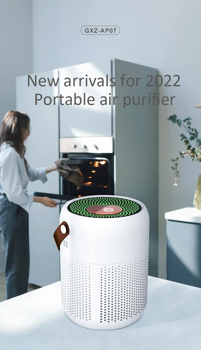 AP07 Air Purifier USB Negative Ions Generator Remover Formaldehyde for Home Portable Air Cleaner Perfume for Desktop Office