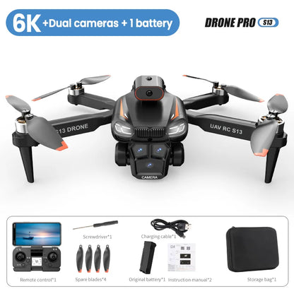 Xiaomi Mijia S13 Drone 8K Professional Dual Camera GPS FPV Brushless Motor Optical Flow Hovering Foldable Quadcopter.