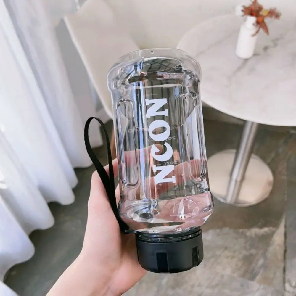 850/1100/1300ml Clear Water Bottle Portable Leakproof Large Capacity Travel Kettle Lightweight Water Jugs