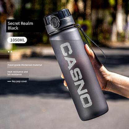 Qifan Sports Cup 2025 New Arrival Men's Summer Portable Anti-Fall Cup Large Capacity High Temperature Resistant Student Plastic Water Kettle