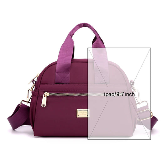 Women's Bag Nylon Ladies Single-shoulder Messenger Bag Lady Waterproof Crossbody Travel Shoulder Bag High quality Casual Handbag