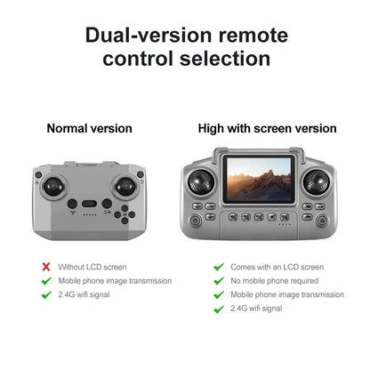 VIVO D18 Drone 8K Aerial HD Dual Camera Photography Intelligent Obstacle Avoidance Brushless Power 5G WIFI GPS Return VR Drone