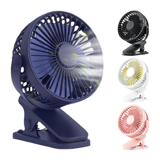 Portable Mini Hand Clip Fan USB Quiet Desktop Electric Fan High Quality Student Dormitory Small Cooling Ventilator fan Air Cooler