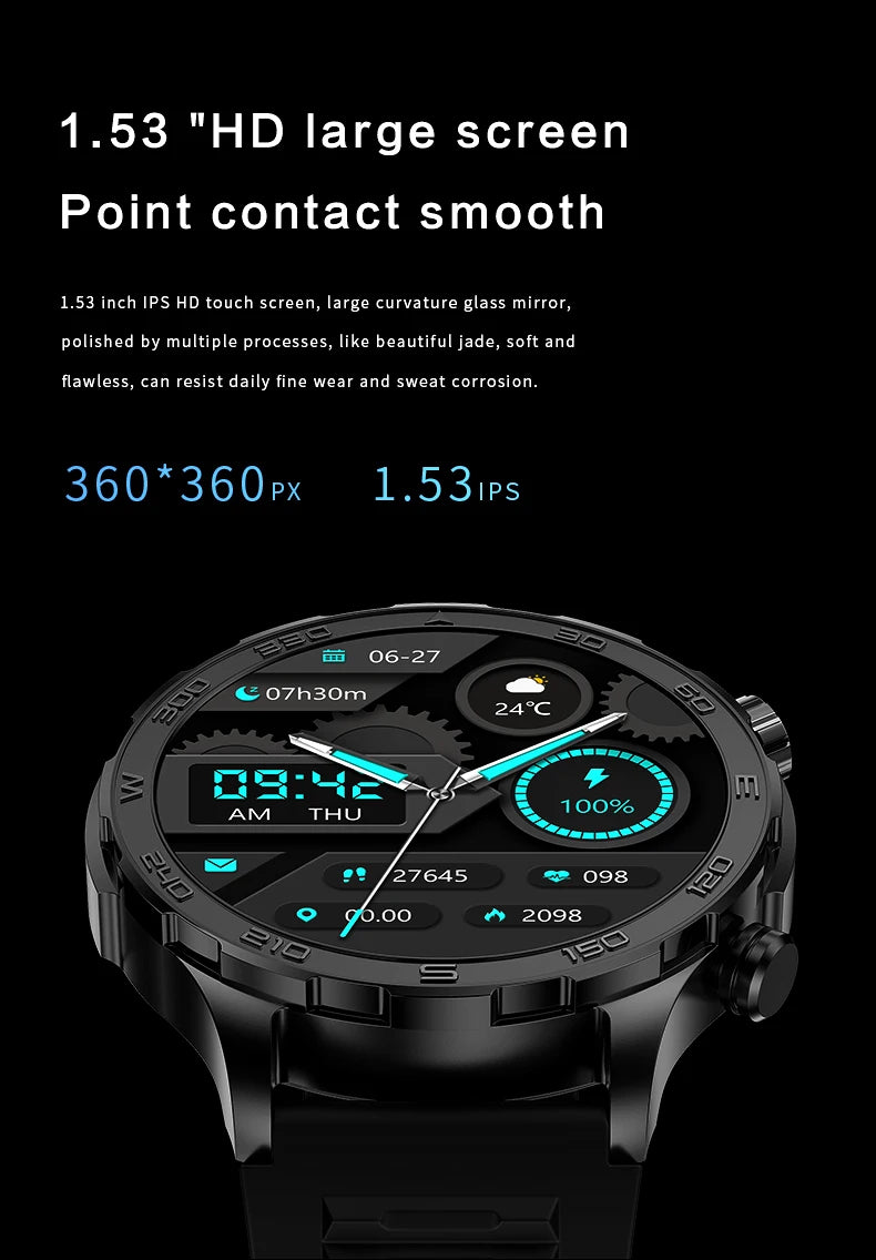 2025 New For Huawei IP68 Waterproof GPS Sports Smart Watch Men AMOLED HD Screen Heart Rate NFC Bluetooth Call Smart Watch Woman