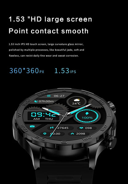2025 New For Huawei IP68 Waterproof GPS Sports Smart Watch Men AMOLED HD Screen Heart Rate NFC Bluetooth Call Smart Watch Woman