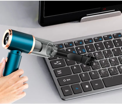 SZUK Car Vacuum Cleaner Strong Suction Wireless Portable Cleaning Machine Handheld Mini Vacuum Cleaner for Car Home and Keyboard