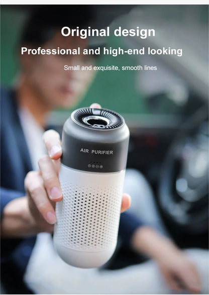 New CP01 Car Air Purifier Portable Intelligent Gesture Sensing Mini Air Purifier Automotive Supplies Odor Removal