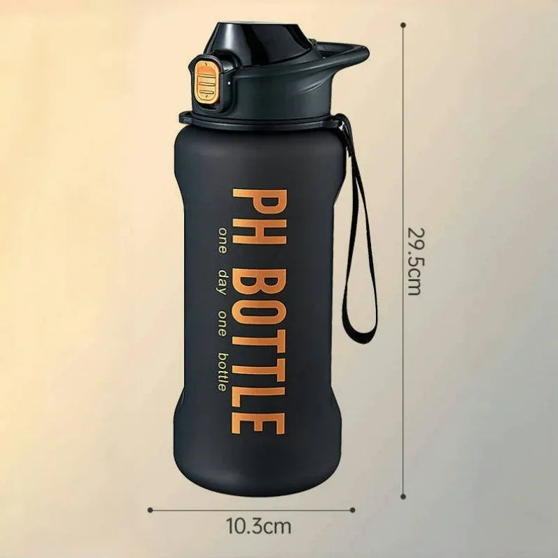 2.2L High-capacity Sport Water Bottle Portable Outdoor Travel Leakproof Drinking Bottle High Temperature Resistance Drink Bottle