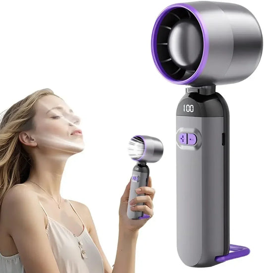 Portable Fan Handheld Fans with Speed Summer Mini Portable Hand Fans Women Men Personal Fan for Travel Vacation Camping Etc.
