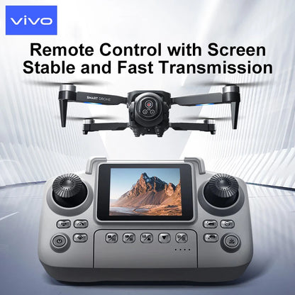 VIVO D18 Drone 8K Aerial HD Dual Camera Photography Intelligent Obstacle Avoidance Brushless Power 5G WIFI GPS Return VR Drone