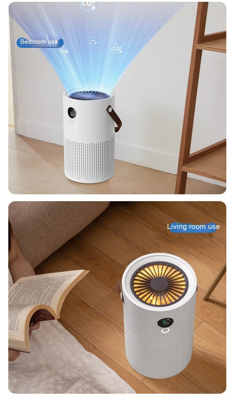 ZaiXiao AP01 Negative Ion Air Purifier Odor Deodorizer Remove Dust Smoke Removal Formaldehyde Air Filter USB Mute