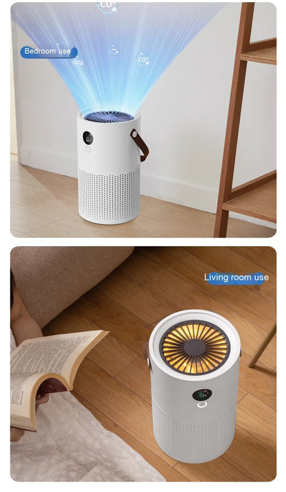 ZaiXiao AP01 Negative Ion Air Purifier Odor Deodorizer Remove Dust Smoke Removal Formaldehyde Air Filter USB Mute
