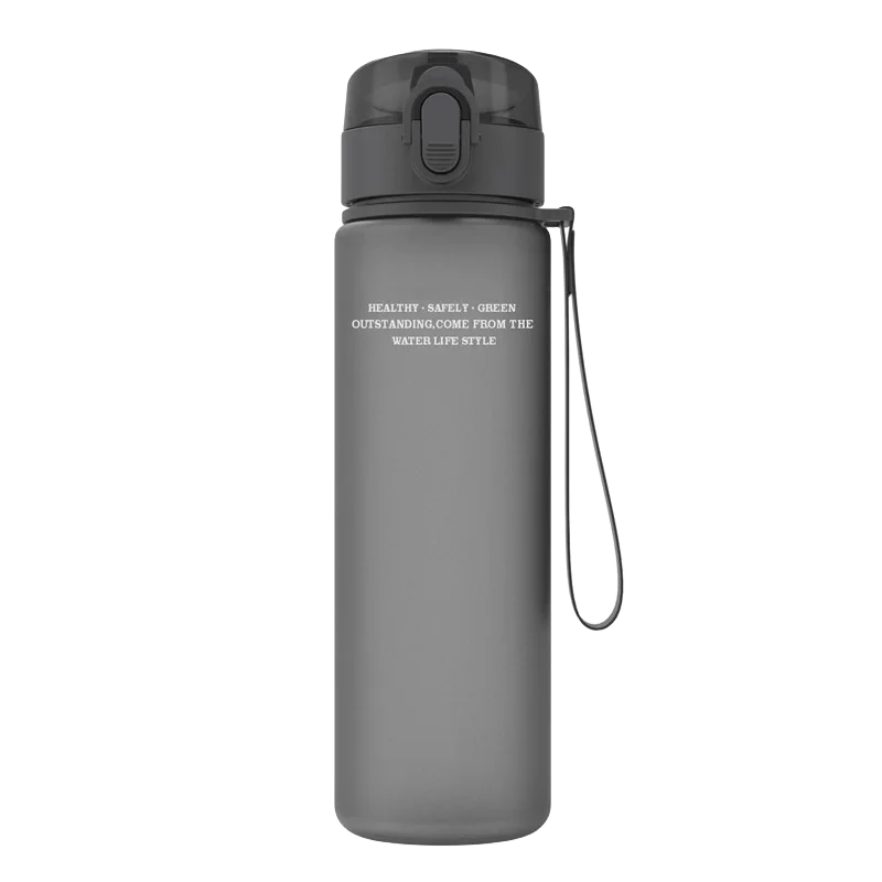BPA Free Leak Proof Sports Water Bottle High Quality Tour Hiking Portable My Favorite Drink Bottles 560ML