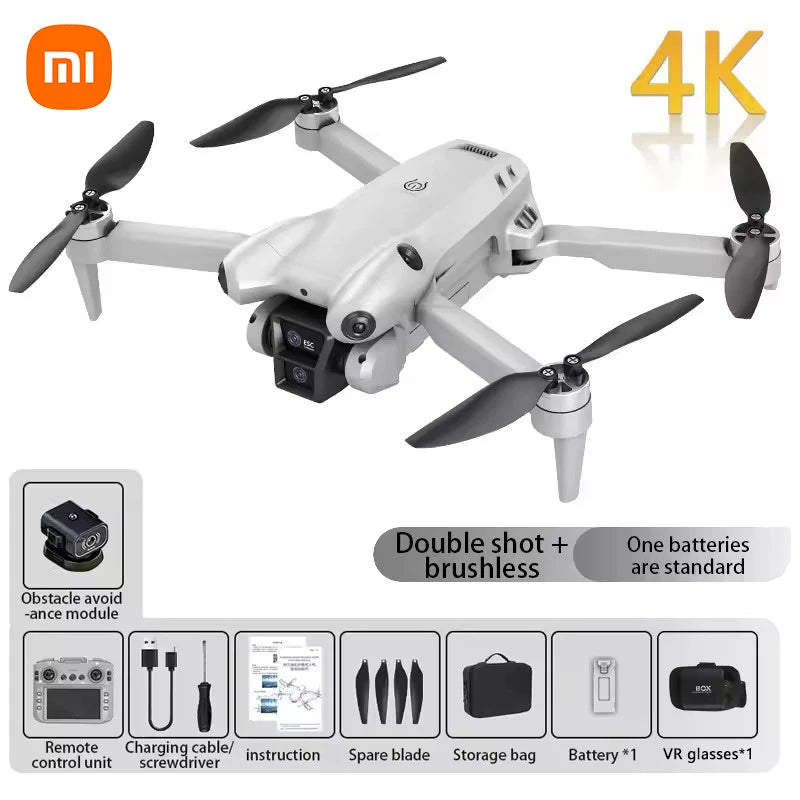 Xiaomi S101 Drone 8K HD Professinal Dual Camera 5G WiFi 120° Wide-angle ESC UAV With screen Obstacle Avoidance Quadcopter 20000M
