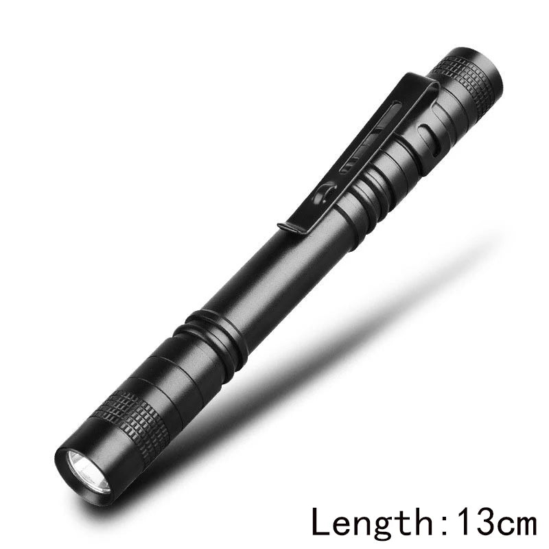 Portable LED Flashlight Strong Light Flashlight Pocket Small Flashlight LED Flashlight Medical Waterproof Pen Torch Light
