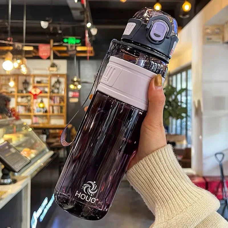 1000ml Sports Water Bottle Large Capacity Plastic Straw Water Cup High Value Outdoor Camping Drinking Tools