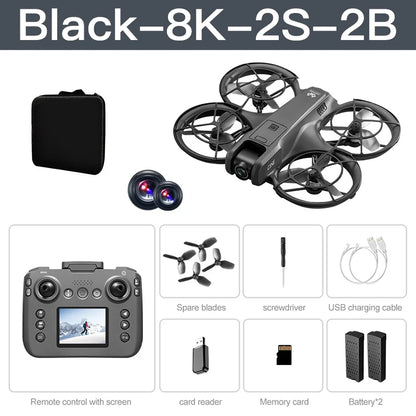 XIAOMI MIJIA V666 Drone 180° Dual Cameras WIFI Aerial photography drone upgraded Brushless Motor Intelligent Obstacle Avoidance