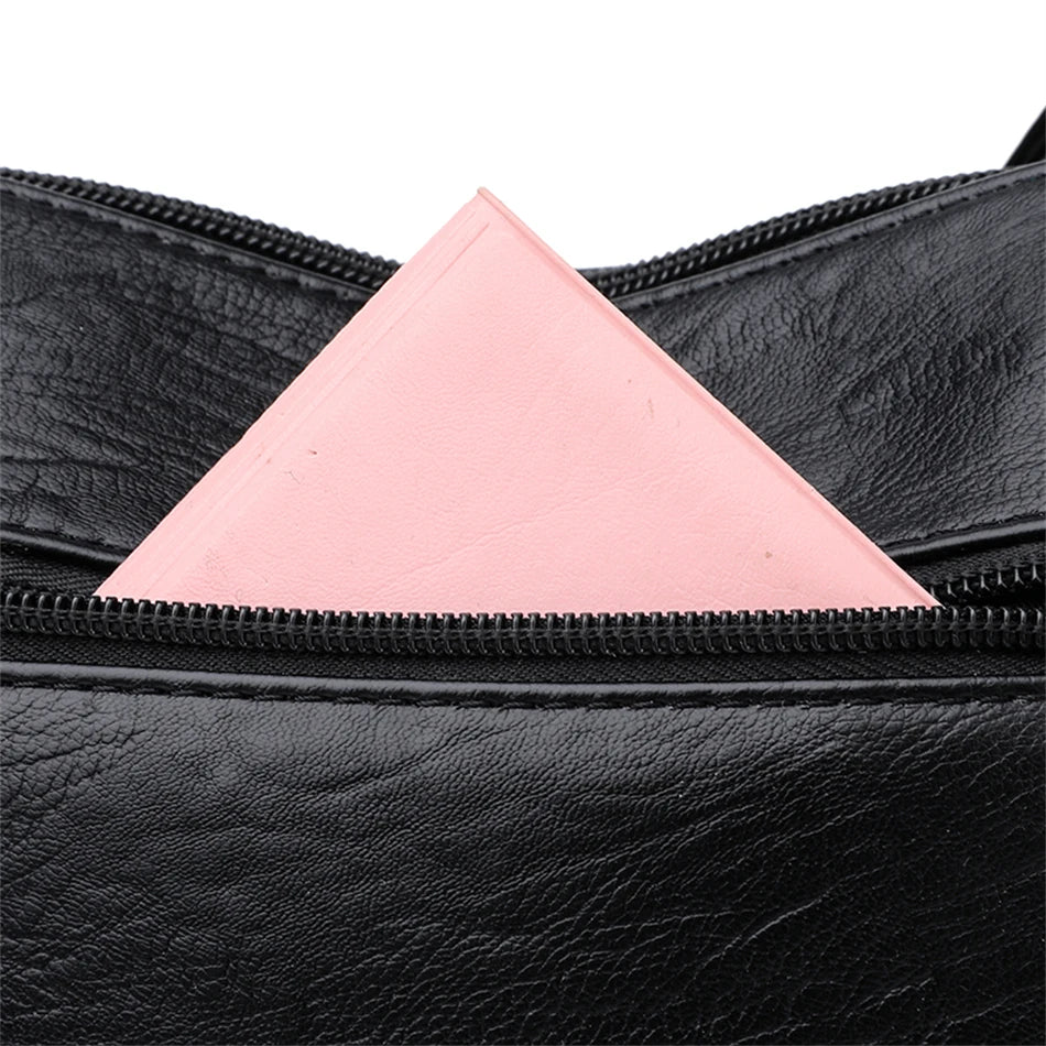 Soft Leather Women Bag Branded Designer Ladies Handbag Purses, Luxury Female Shoulder Bag Large Capacity Crossbody Bags Sac