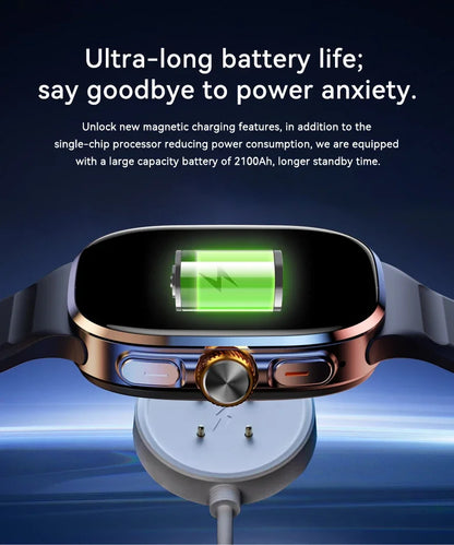2025 M99 5G Smart Watch: Android 10.0, 9MP Rotary Camera, 256GB Storage, GPS/NFC, 1.95" AMOLED Screen
