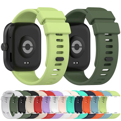 Silicone Strap For Xiaomi Redmi Watch 4 Smart Watch Bracelet Replacement Correa For Xiaomi Mi Band 8 Pro WristBand Accessories