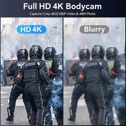 Ultra HD 4K Mini Camera WiFi Portable Small Digital Video Recorder Police BodyCam Infrared Night Vision Miniature Camcorder L10