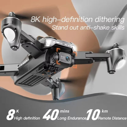 VIVO P11 Max Drone 8K 5G GPS Professional HD Aerial Photography Dual Camera Obstacle Avoidance Brushless Quadrotor 1000M