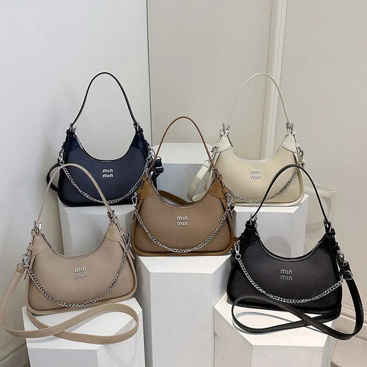 2025 EarlySpring New Simple and Casual Fashion Women's Armpit Handbag High-end and Trendy ShoulderBag for Style-conscious Ladies