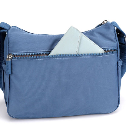 Ladies' Shoulder Bag - Adjustable Shoulder Strap, Zipper Closure