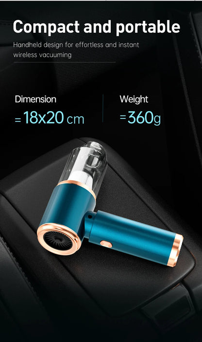 SZUK Car Vacuum Cleaner Strong Suction Wireless Portable Cleaning Machine Handheld Mini Vacuum Cleaner for Car Home and Keyboard