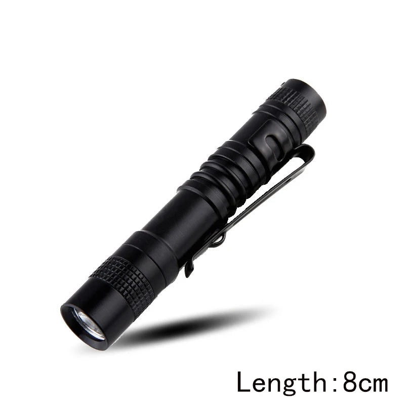 Portable LED Flashlight Strong Light Flashlight Pocket Small Flashlight LED Flashlight Medical Waterproof Pen Torch Light