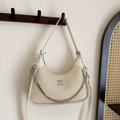 2025 EarlySpring New Simple and Casual Fashion Women's Armpit Handbag High-end and Trendy ShoulderBag for Style-conscious Ladies