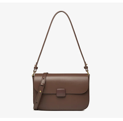 Luxury handbags female crossbody bags Tofu small square shoulder bag, Women bags new fashion 2025 genuine cowhide leather satchel