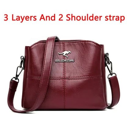Genuine Brand PU Leather Sac Luxury Handbags Women Bags Designer Shoulder Crossbody Hand Bags for Women Purses and Handbags