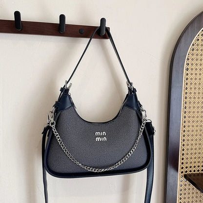 2025 EarlySpring New Simple and Casual Fashion Women's Armpit Handbag High-end and Trendy ShoulderBag for Style-conscious Ladies