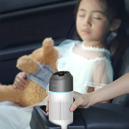 New CP01 Car Air Purifier Portable Intelligent Gesture Sensing Mini Air Purifier Automotive Supplies Odor Removal