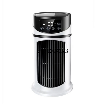 Portable Air Conditioner Home Mini Air Cooler Portable Air Conditioner for Office 6 Gears Wind Black White