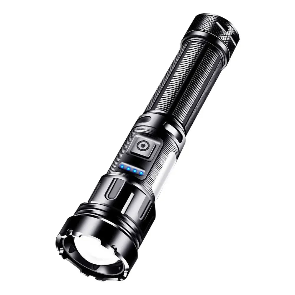 1000000LM Most Powerful Led Flashlight Rechargeable LED Flashlights High Power Zoom Torch Long Range 3000m Tactical Lantren